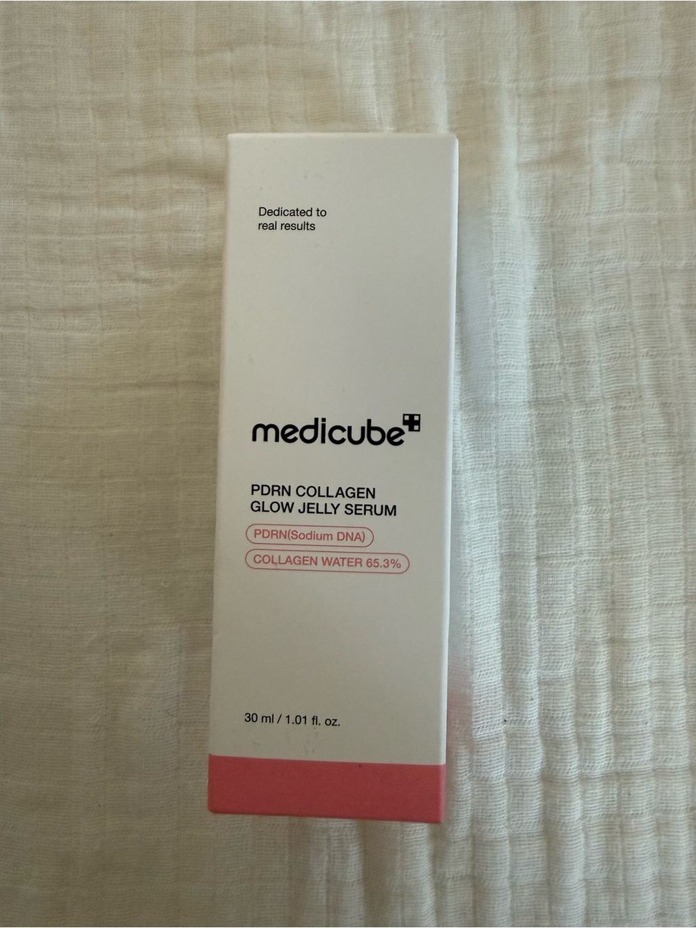 New Medicube PDRN Pink Collagen Glow Jelly Serum 30mL